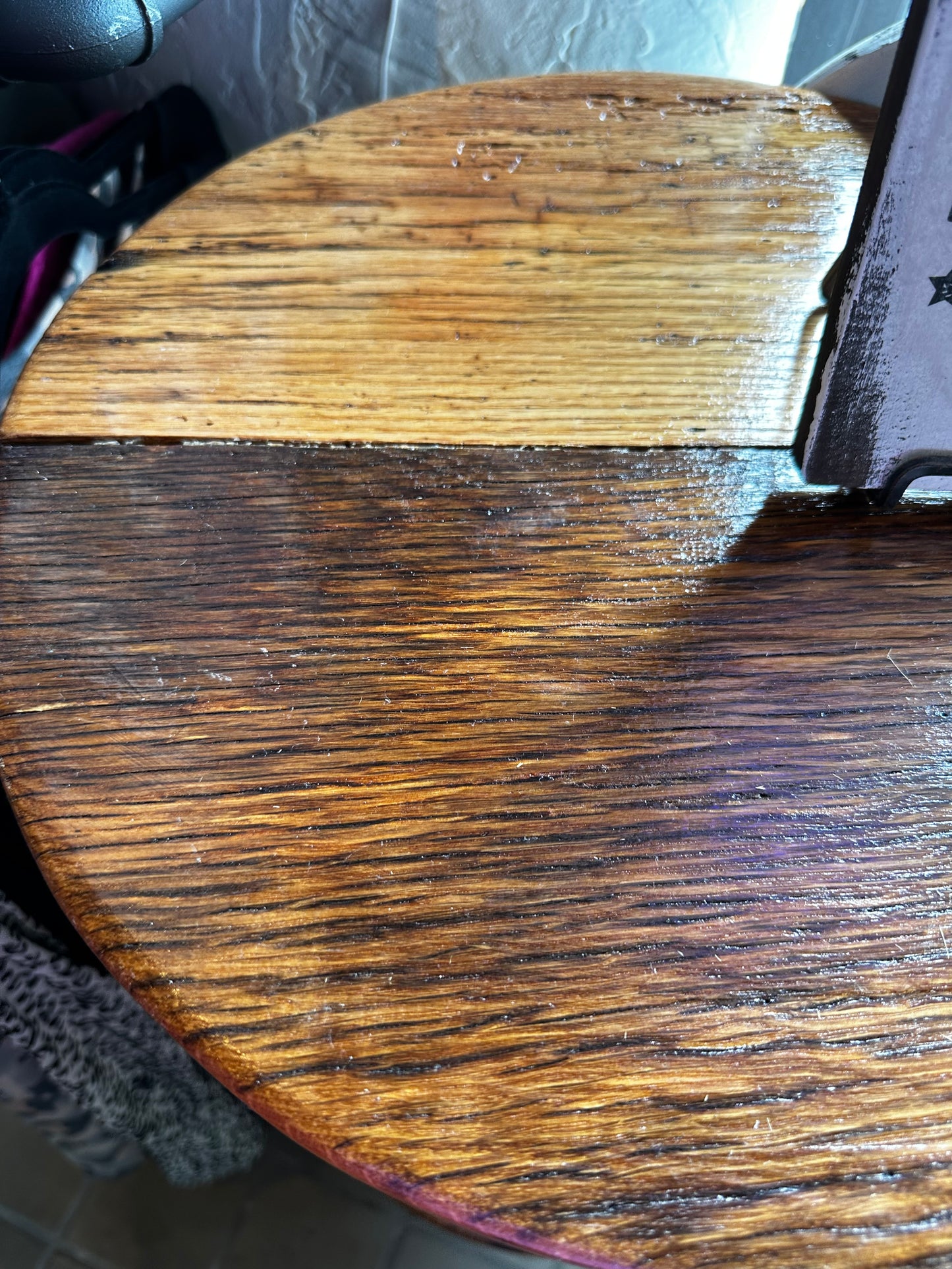 Vintage Nail Barrels Side Tables