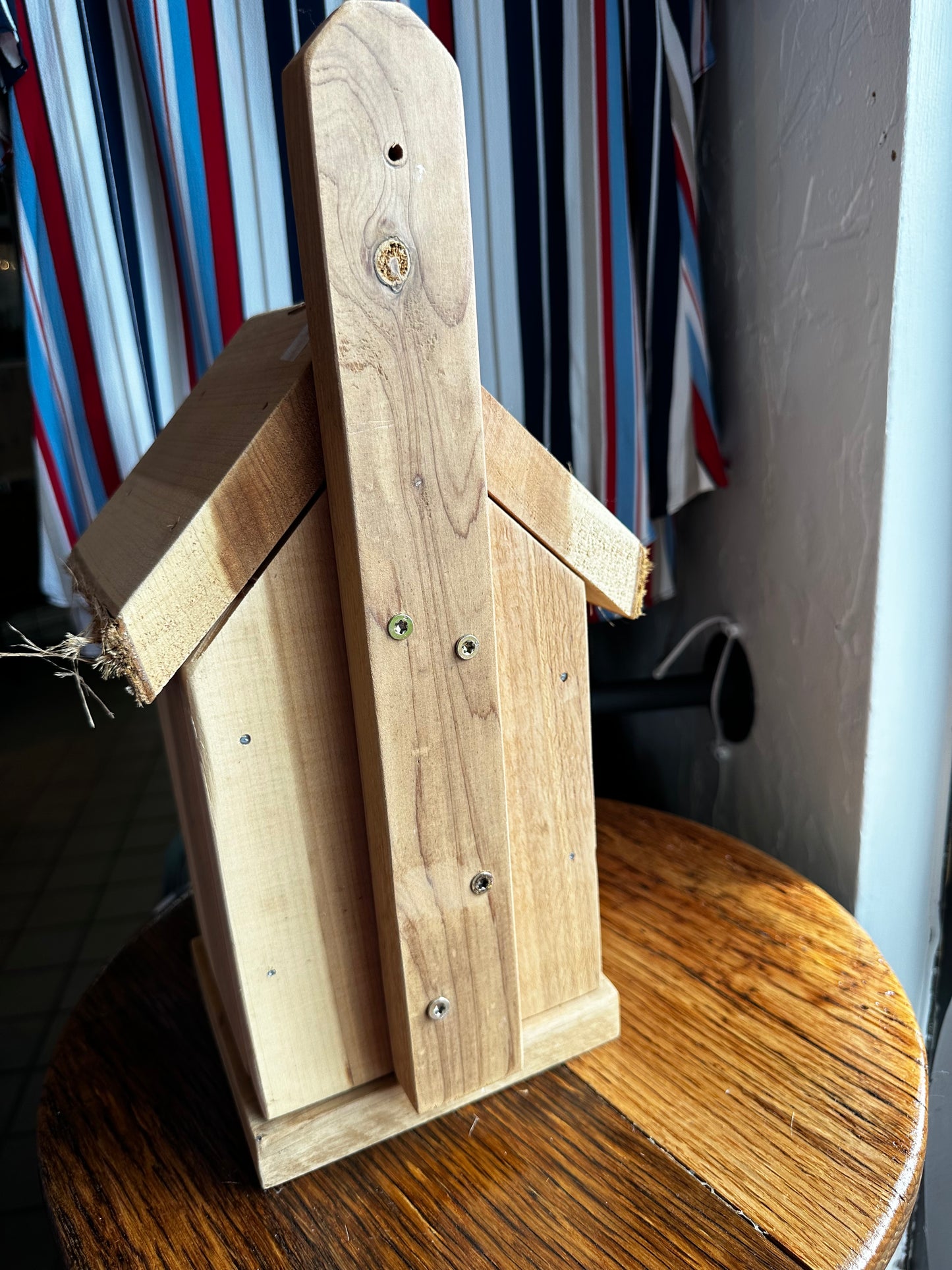 Solid Wood Birdhouses for Outside or Inside Decor