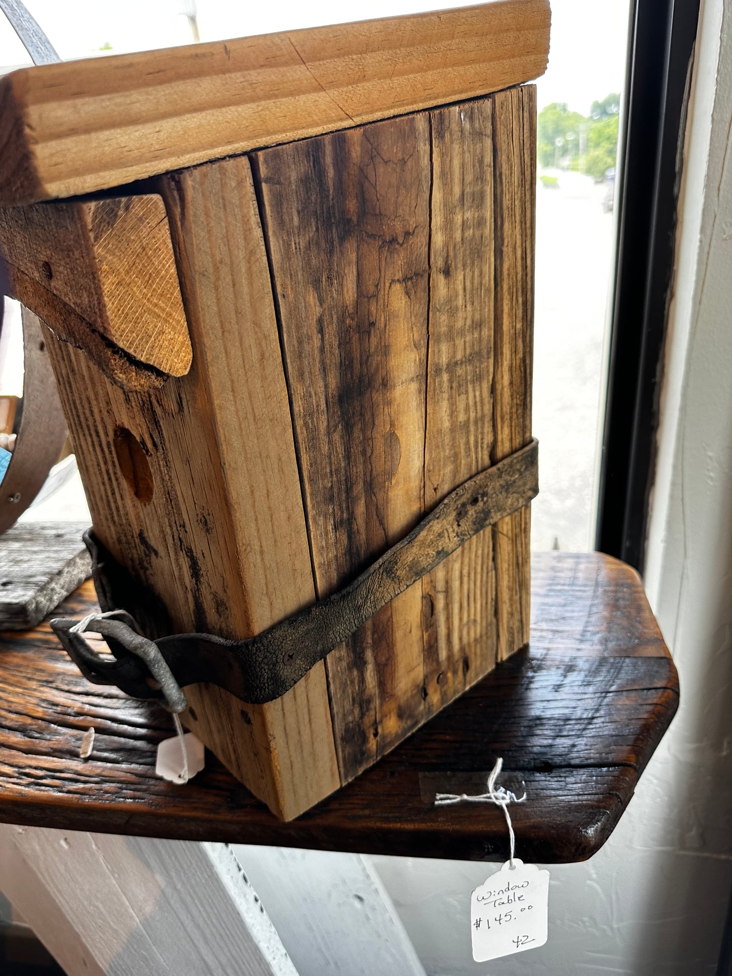 Unique Birdhouse with Belt